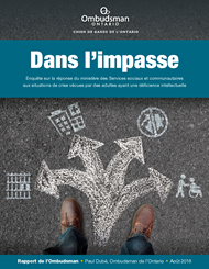 Couverture du rapport Dans l'impasse