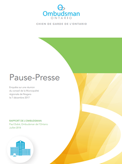 Couverture du rapport Pause-Presse