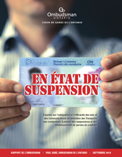 Couverture du rapport « en état de suspension »