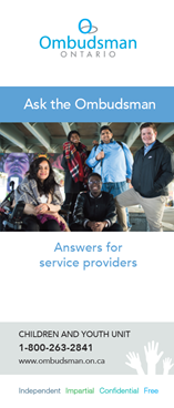 Link to Information Brochure for children and youth in care and service providers